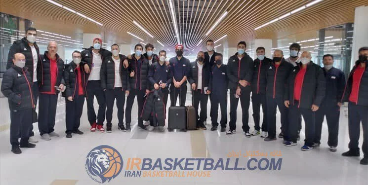 تیم ملی بسکتبال به منامه رسید