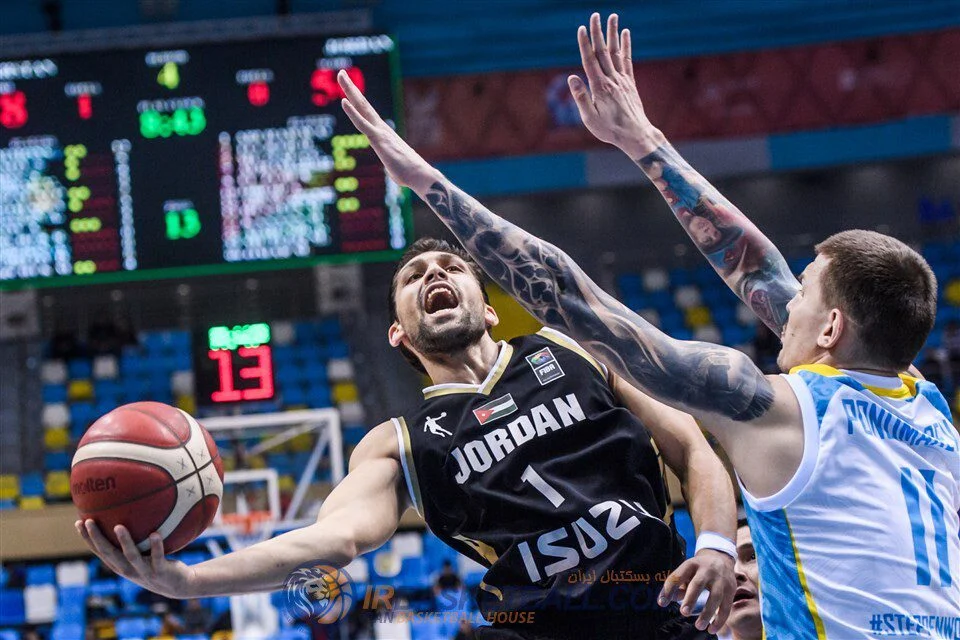 دوئل‌های دیدنی در یک بازی / بسکتبال کاپ آسیا و ایران و اردن که در اوج هستند